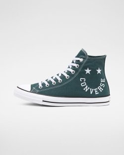 Converse Cheerful Chuck Taylor All Star Női Magasszárú Fekete/Fehér | DBHAYOR-HU